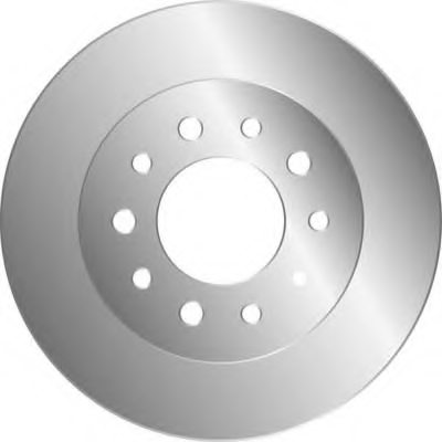 MGA D1706 Brake Disc